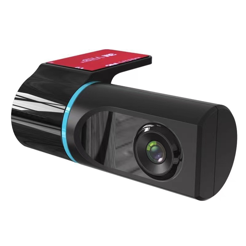 Skrivena Wi‑Fi auto kamera, Ultra HD noćni vid, 140° kut gledanja, montaža na prednje staklo, povezana s aplikacijom, 1080p, snimanje u petlji