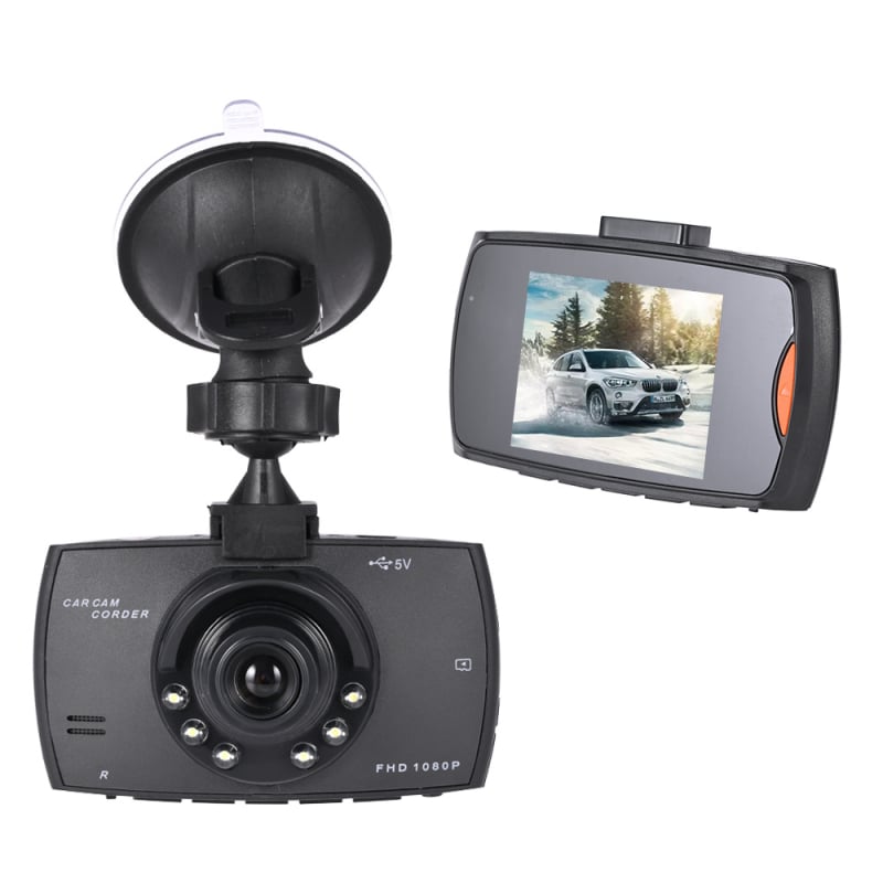 G30 auto kamera dash cam, 120° široki kut, petlja snimanja, pohrana na TF karticu, napajanje auto punjač