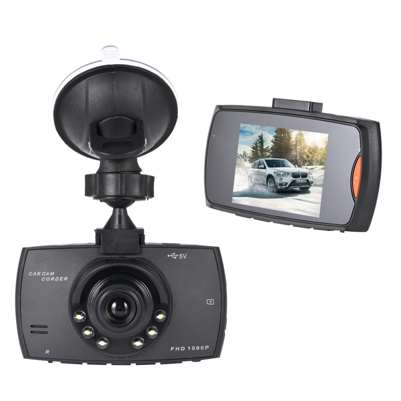G30 auto kamera dash cam, 120° široki kut, petlja snimanja, pohrana na TF karticu, napajanje auto punjač