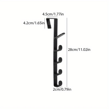2 darabos, 5-szintes ajtóba akasztható tároló doboz készlet logónyomással és testreszabással