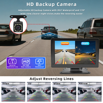 HD liečiamasis ekranas automobiliui, belaidis CarPlay/Android Auto, dvigubas Bluetooth, AUX, 64GB atmintis