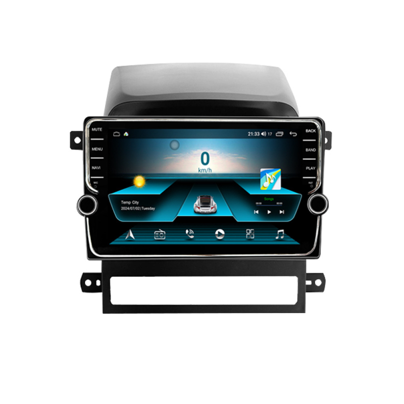 Chevrolet Captiva 2008-2012 Android glavna jedinica s CarPlay, zaslon 1024x600, napajanje 12V, 4x50W, materijali: metal/plastika/LED