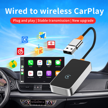 Безжичен активатор за CarPlay модул CP11 — алуминиева сплав, 1GB RAM, 1920x1080, CarPlay операционна система