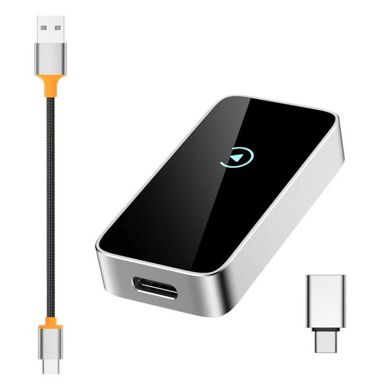 Безжичен активатор за CarPlay модул CP11 — алуминиева сплав, 1GB RAM, 1920x1080, CarPlay операционна система