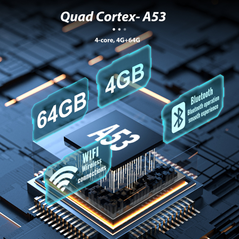 A5 Pro CarPlay Vezeték nélküli Doboz Android Auto – Quad‑core CPU, 4GB RAM, 64GB tárhely, Android 13, Type-C/TF