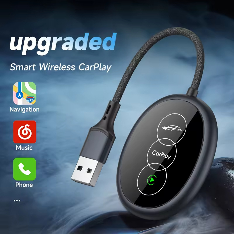Bežični CarPlay adapter za automobilsku infotainment sustav, kompatibilan Apple i Android
