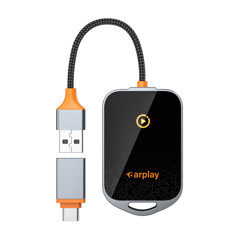 K81 CarPlay adapter: iz žičnog u bežični CarPlay, pametna kutija za povezivanje i navigaciju u automobilu, WiFi 6, Bluetooth 5.0