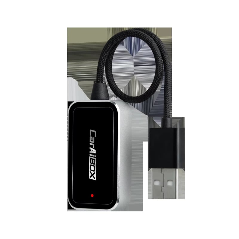 CarPlay безжичен адаптер за автомобил – модел ZC12A, RAM 1 GB, ABS корпус, за CarPlay/Android Auto, без екран