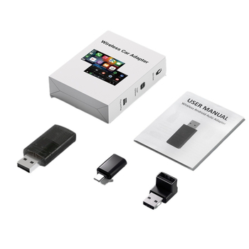 Ottocast juhtmevaba CarPlay ja Android Auto 2-ühes adapter, USB-C, cp86 dual channel, ekraanita, kaal 50 g