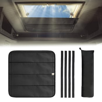 Sjenilo za krovni prozor i ventilacijski prozor za RV, verzije s Velcro i magnetskim.