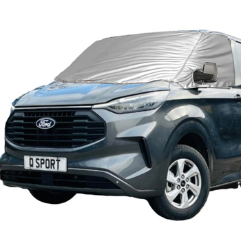 Заслон за предното стъкло на RV, Oxford плат, вградена инсталация, персонализация и печат на лого, Nordic стил