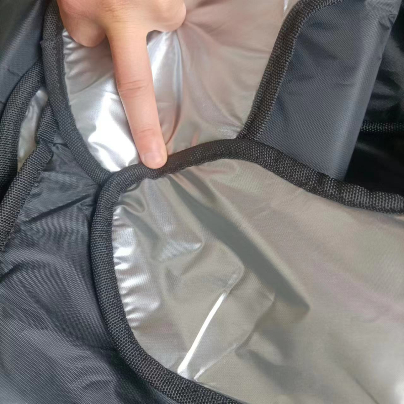 Заслон за предното стъкло на RV, Oxford плат, вградена инсталация, персонализация и печат на лого, Nordic стил