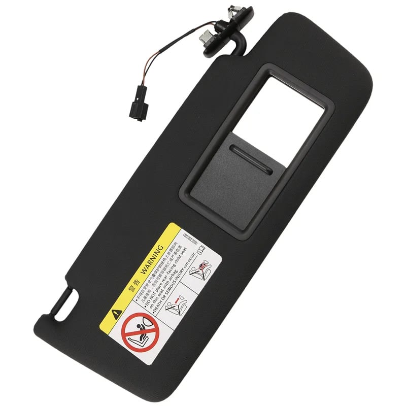 Autó napellenző Zhongxuan, PVC anyagból, beépített rögzítés, univerzális illeszkedés, minimalist stílus