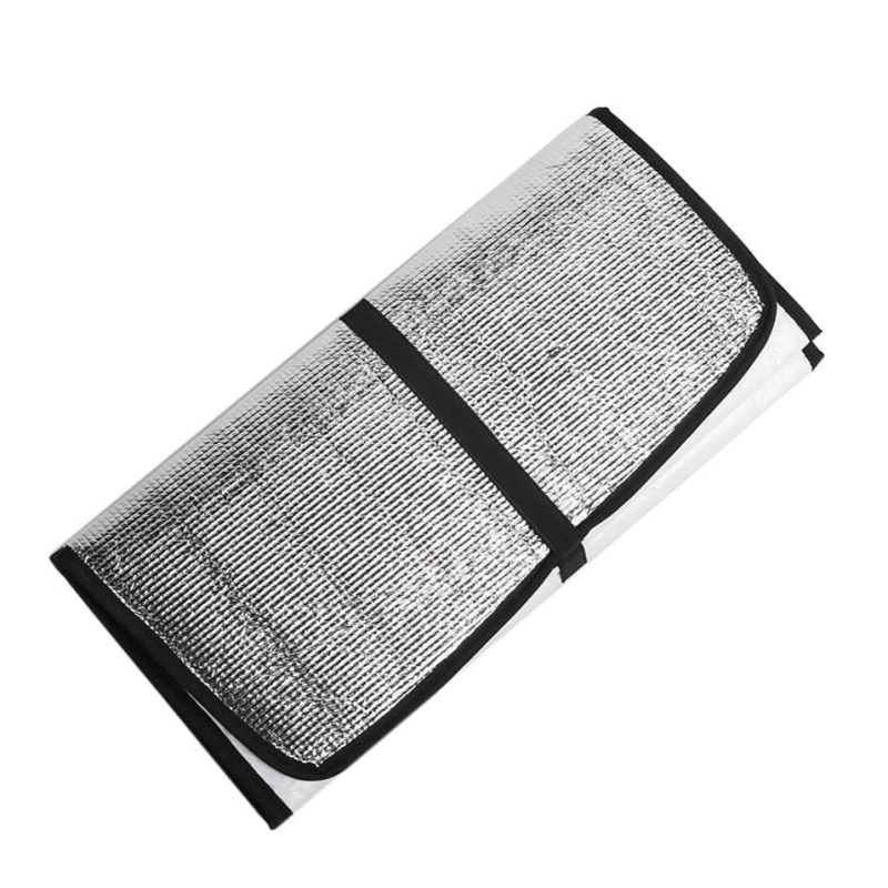 Слънцезащитна щора за предното стъкло на Suzuki Jimny 2019 — двустранно алуминиево фолио за изолация, монтаж със snap-in, възможност за печат на лого