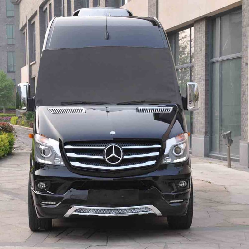 Pokrov vjetrobranskog stakla protiv smrzavanja za Sprinter kamp vozilo/RV, od Oxford tkanine