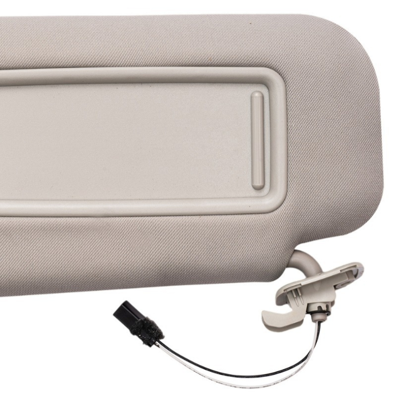 CX9 napellenző fényekkel — flanel anyag, beépített szerelés, logónyomás elérhető, egyszínű minimalist stílus