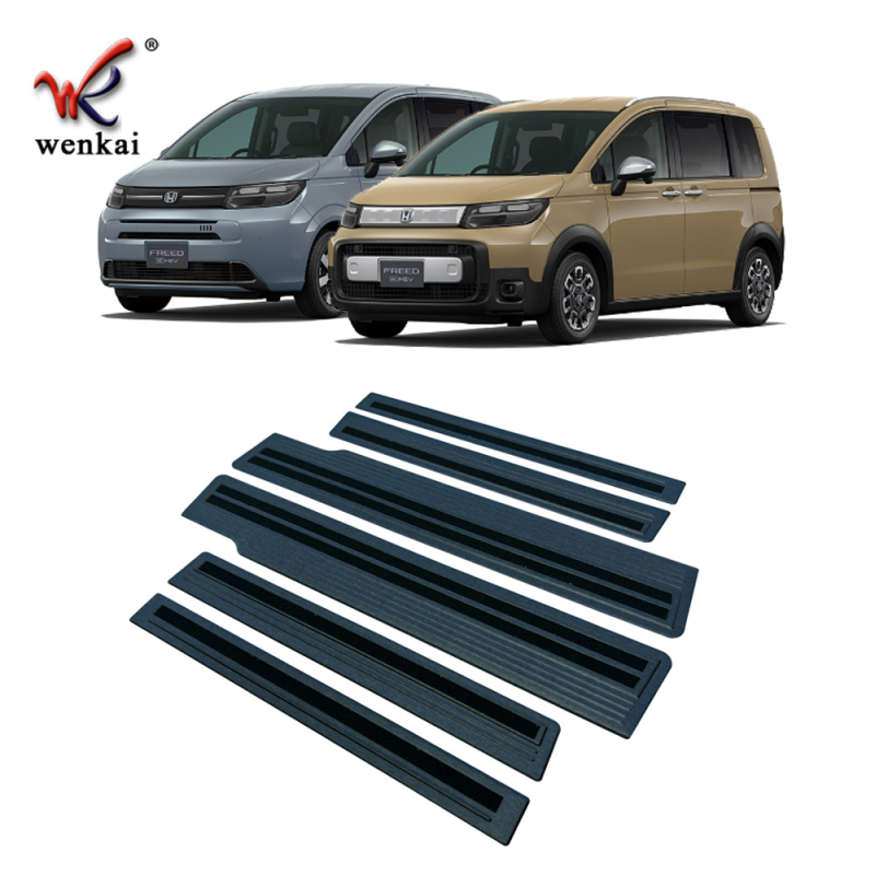 Rozsdamentes acél bejárati küszöb és üdvözlő pedál Honda Freed AIR/CROSSTAR GT sorozathoz (24 modell) (Márka: Wankai; Anyag: rozsdamentes acél; Modellév: 2024; Váltó: Automata)