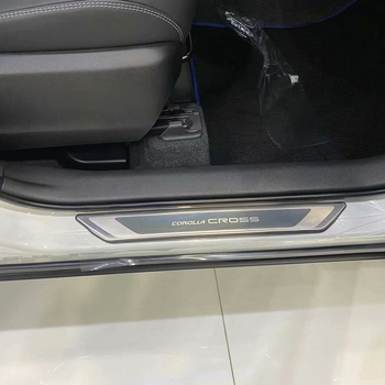 Nehrđajući čelični vanjski pragovi za Toyota Corolla Cross (2020+), automatska mjenjač, prilagodljivo