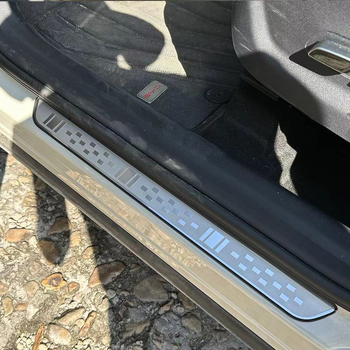Ukrasni prag od nehrđajućeg čelika s graviranim pedalom dobrodošlice za Citroën C3/C4/C5 Aircross