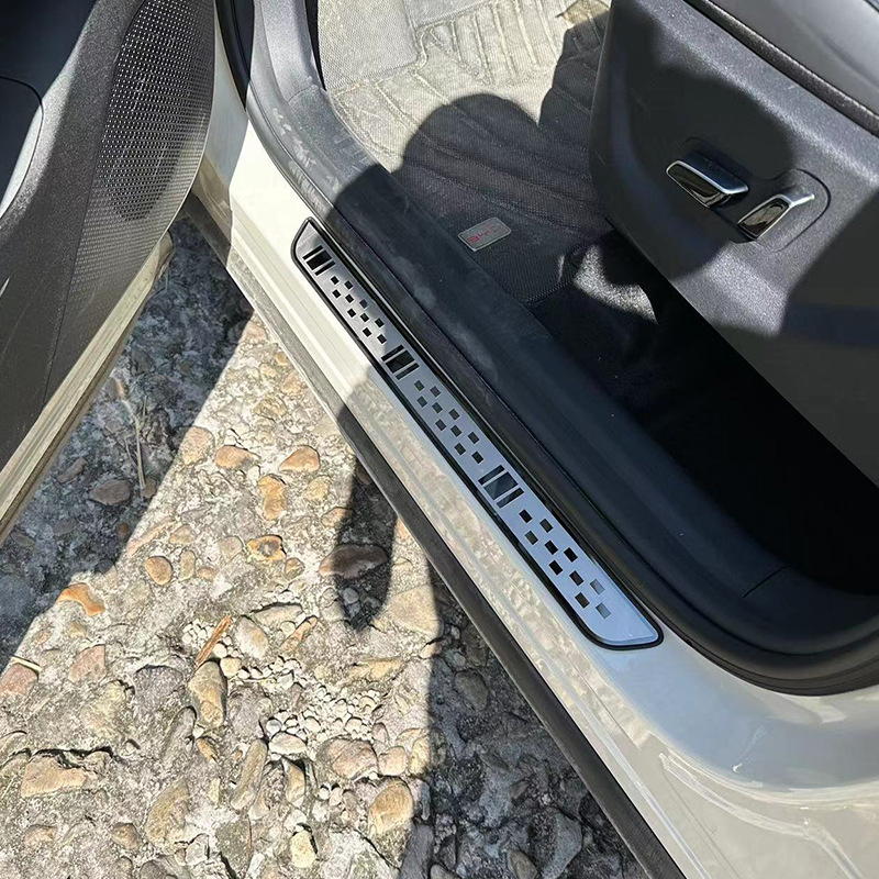 Ukrasni prag od nehrđajućeg čelika s graviranim pedalom dobrodošlice za Citroën C3/C4/C5 Aircross