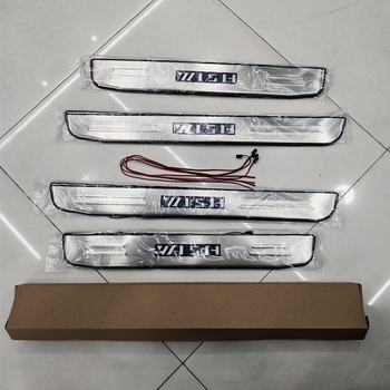 LED rozsdamentes acél küszöbcsík Toyota Wish 2003 – Coolhks (Márka: Coolhks; Anyag: Rozsdamentes acél; Kompatibilitás: Toyota Wish 2003; LED)