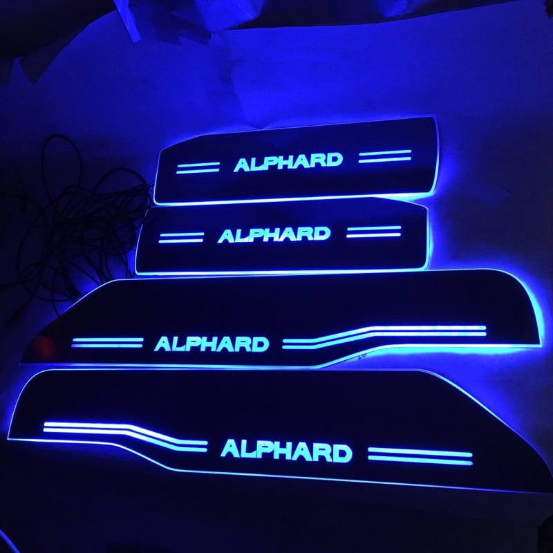 LED osvijetljeni prag vrata za Toyota Alphard 2024