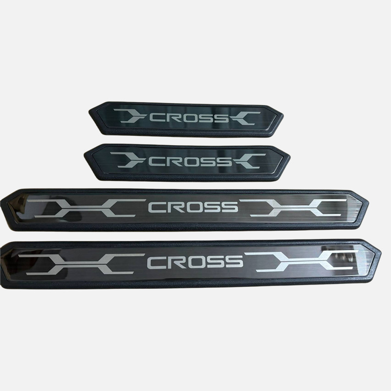 Prag vrata za Corolla Cross 2019, plastična prag-prednja traka, zaštita od ogrebotina, marka Lb/libos