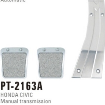 Aluminijski set auto pedala: pedale kočnice i papučice gasa sa platformom za stopalo