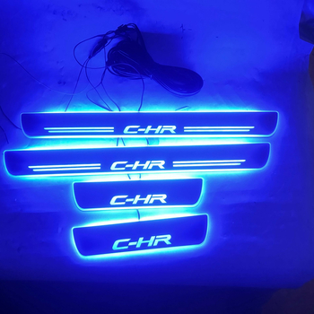 LED prag vrata za Toyota C-HR - 4 komada, dinamički prag i pozdravni pedal