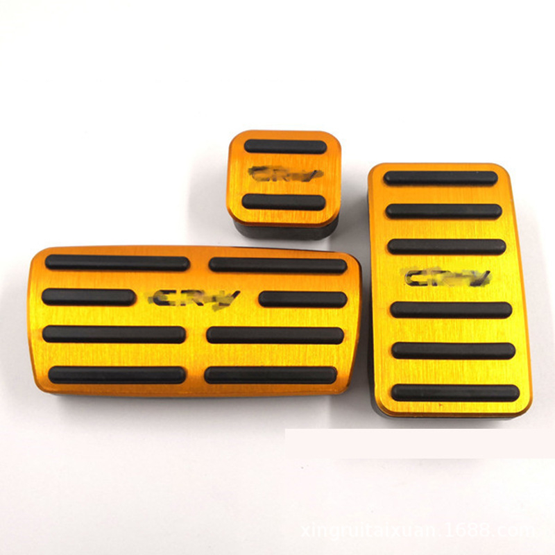 Honda CR-V 2015 Kit pedale: aliaj de aluminiu, pedale accelerație și frână, montaj fără găuri, transmisie automată