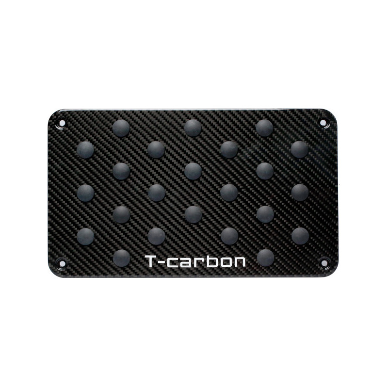 T-CARBON pedala vozača s protivkliznom prostirkom od pravog karbonskog vlakna, univerzalno za Mercedes-Benz, BMW, Audi, Porsche