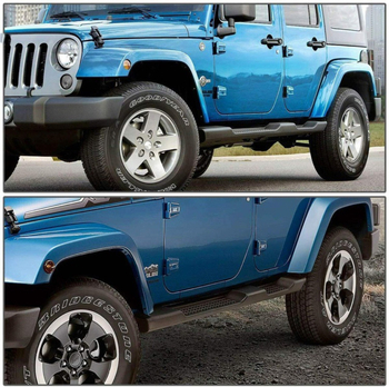Bočne stepenice za Jeep Wrangler JK 2007–2017, modeli s dvije i četiri vrata, modificirani pedali