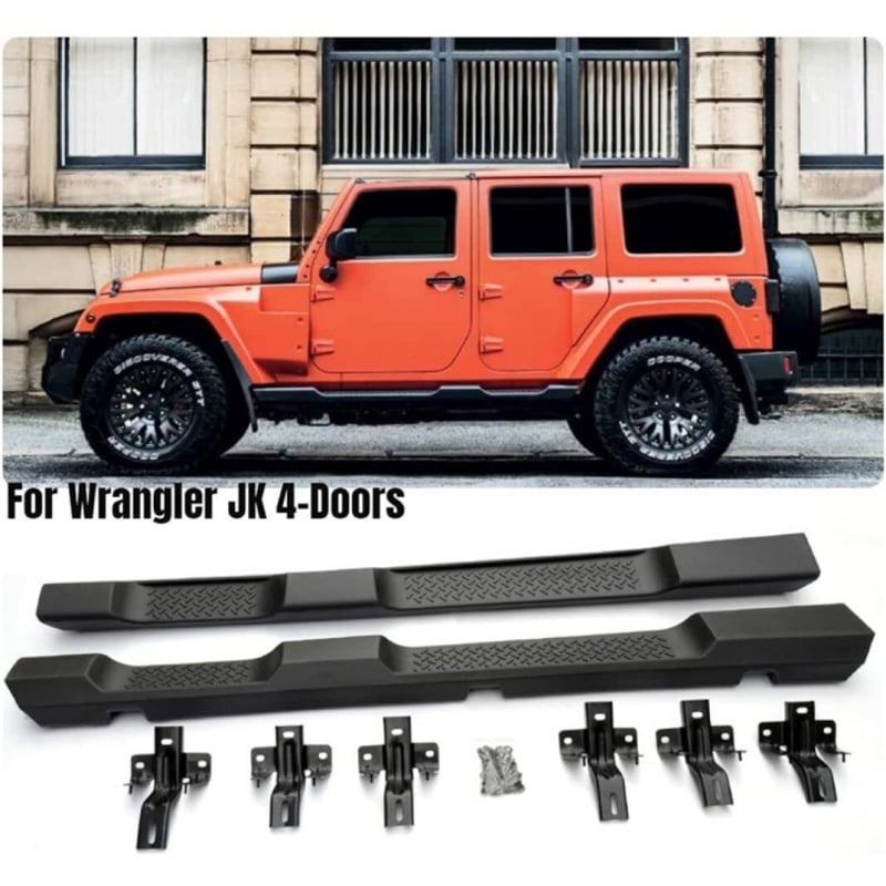 Bočne stepenice za Jeep Wrangler JK 2007–2017, modeli s dvije i četiri vrata, modificirani pedali