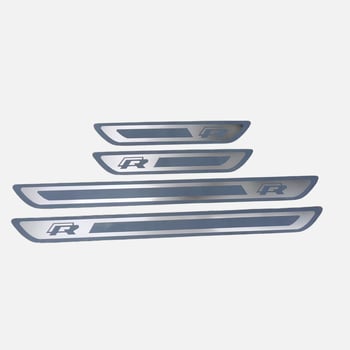 Bandă prag ușă din oțel inoxidabil LB LyBoss pentru Volkswagen Golf 6/7/7.5 GTI