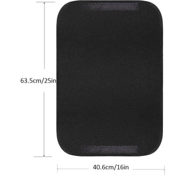 Sjenilo za prozor automobila s privatnošću i anti-glare, univerzalno, debelo neprozračno, rolo tip, Oxford tkanina, prilagodljivo