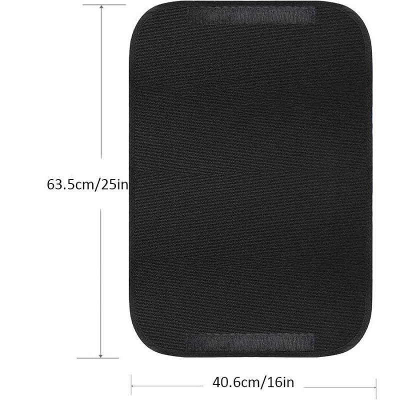 Sjenilo za prozor automobila s privatnošću i anti-glare, univerzalno, debelo neprozračno, rolo tip, Oxford tkanina, prilagodljivo