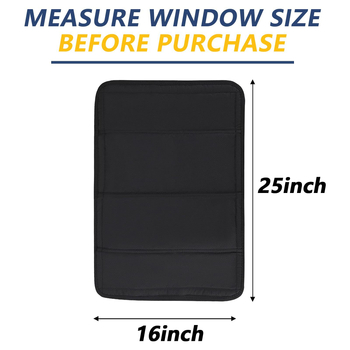 RV слънцезащитен екран за врата на автомобил, алуминиево фолио, монтаж с вакуумна чашка, за прозореца на автомобила, едноцветен модел