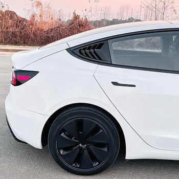 2-dijelni Window Louver Cover od ABS plastike – vanjski auto dodatak