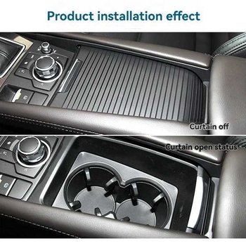 Plastična rola za središnju konzolu automobila s prednjim držačem čaša