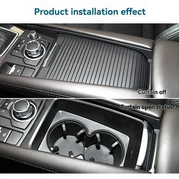 Plastična rola za središnju konzolu automobila s prednjim držačem čaša