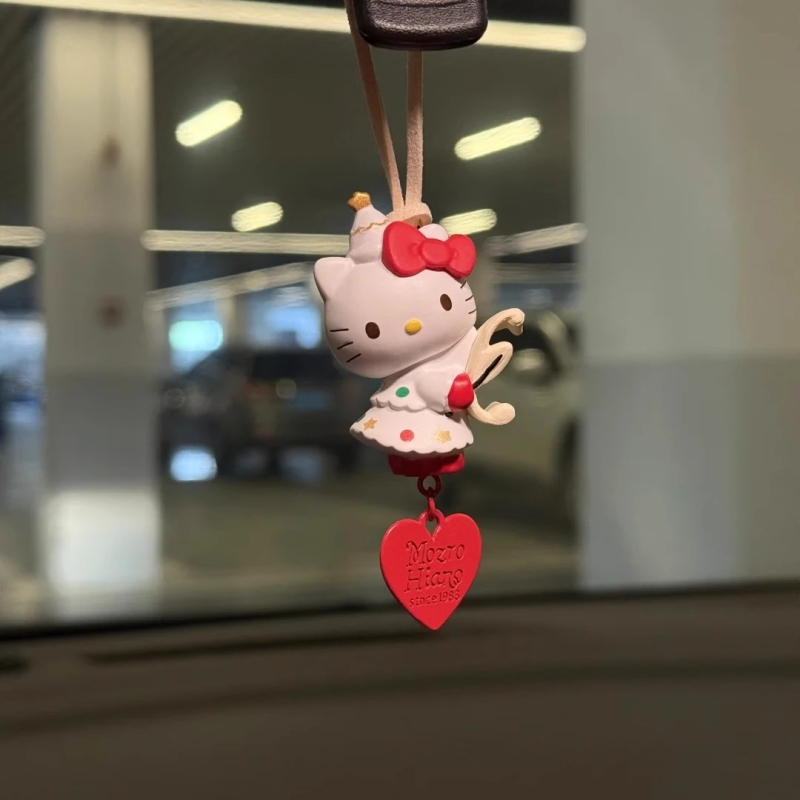 Висулка за кола за интериорна украса, PVC материал, карикатурен стил, автомобилен декор