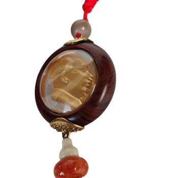 Автомобилен украса за интериор с пискюли, инкрустирана сплав с имитация на котешко око, модерен стил