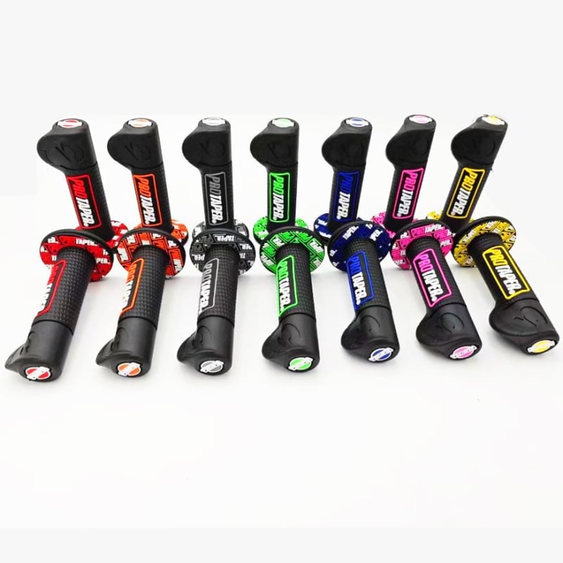 TX Ръкохват за мотоциклeт с газов контрол – гумена ръкохватка, против хлъзгане, износоустойчива, универсална