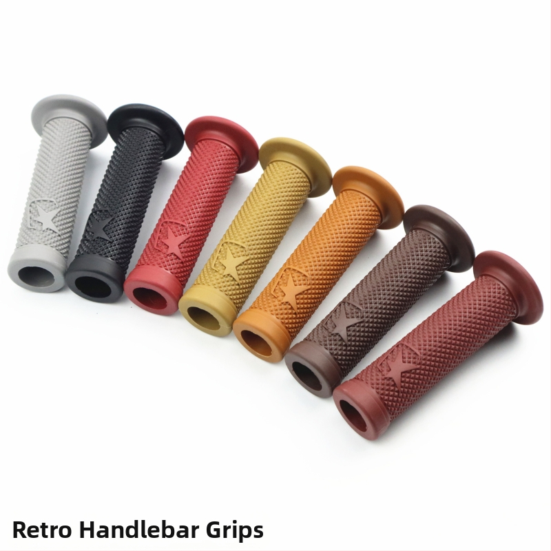 Retro motocikla stūres rokturu vāciņš - gāzes rokture, modelis Retro Handlebar, der motocikla stūrim, mosjpgz