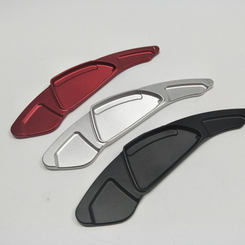 Manete de schimbător de viteze pentru volan MG6 cu prelungire — aliaj de aluminiu, brand FVL, pentru MG6 2013–2018, logo tipărit, prelucrare personalizată