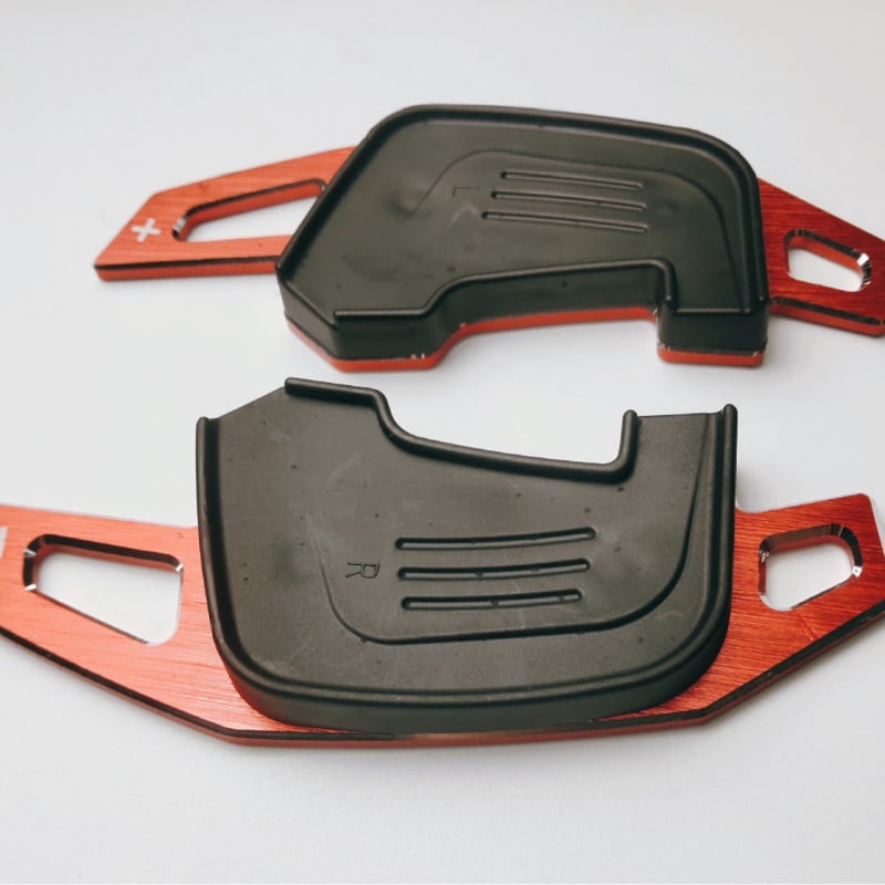 Palete de schimbare a vitezelor pentru Golf GTI / volan Golf 7 – aliaj de aluminiu; Marca: fvl; Modele compatibile: Golf GTI; Greutate: 0,2 kg; Logo tipărit