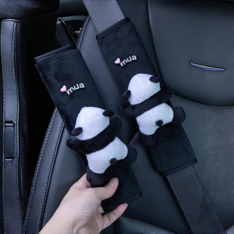 Nothing plišani zaštitnik ramena sigurnosnog pojasa za auto – produženi zaštitni jastučić za rame, zaštita sjedala, protuklizni remen
