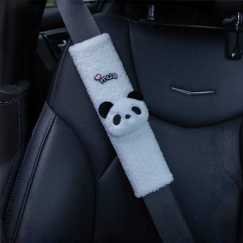 Nothing plišani zaštitnik ramena sigurnosnog pojasa za auto – produženi zaštitni jastučić za rame, zaštita sjedala, protuklizni remen