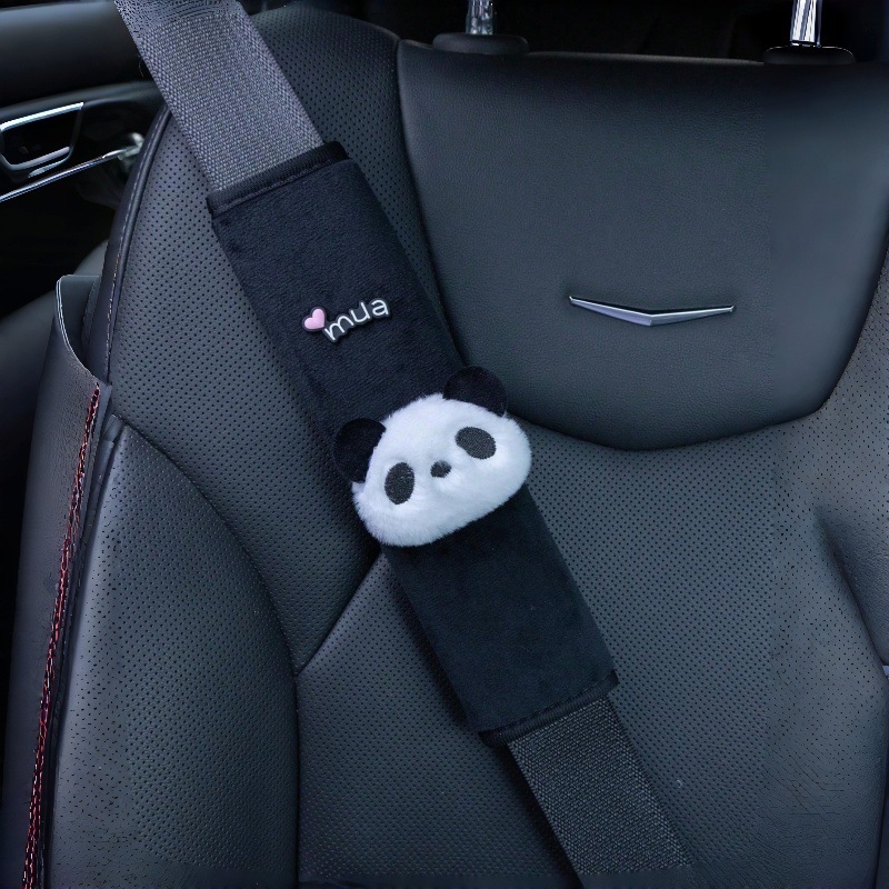 Nothing plišani zaštitnik ramena sigurnosnog pojasa za auto – produženi zaštitni jastučić za rame, zaštita sjedala, protuklizni remen