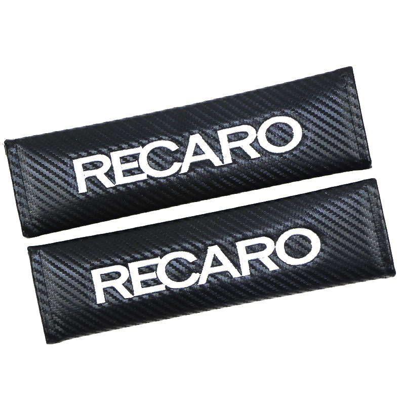 Jastučić za ramenski pojas automobila, karbonsko vlakno, marka Winning, težina 70 g, otisnuti logo: OK